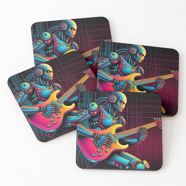 Item preview, Robot playing guitar designed and sold by Dogandesighn.