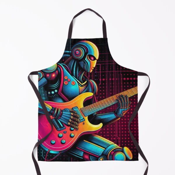Item preview, Robot playing guitar designed and sold by Dogandesighn.