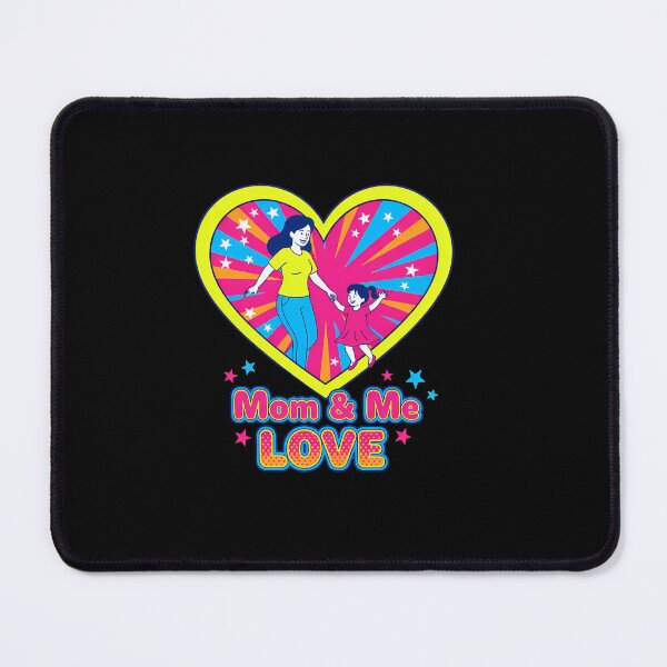 Item preview, Mom & Me Love - Vibrant Mother Daughter Heart Design designed and sold by Nayeem967.
