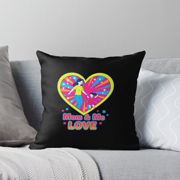 Item preview,  Mom & Me Love - Vibrant Mother Daughter Heart Design designed and sold by Nayeem967.