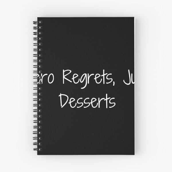 Item preview, Zero Regrets, Just Desserts designed and sold by Ninjacatoff.