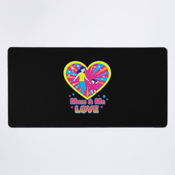 Item preview, Mom & Me Love - Vibrant Mother Daughter Heart Design designed and sold by Nayeem967.