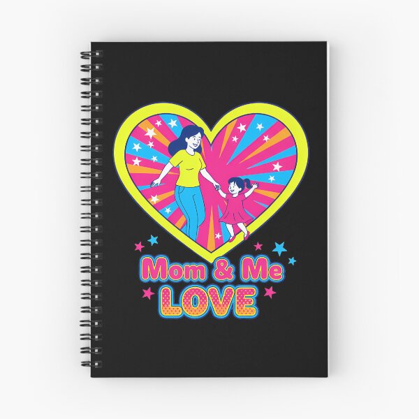 Item preview,  Mom & Me Love - Vibrant Mother Daughter Heart Design designed and sold by Nayeem967.
