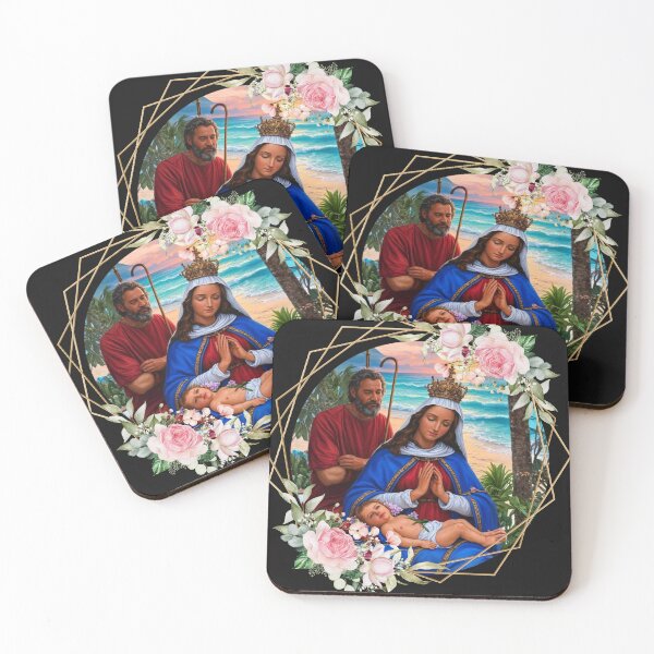 Item preview, Virgen de Altagracia with Tropical back ground designed and sold by Diseno-Devino.
