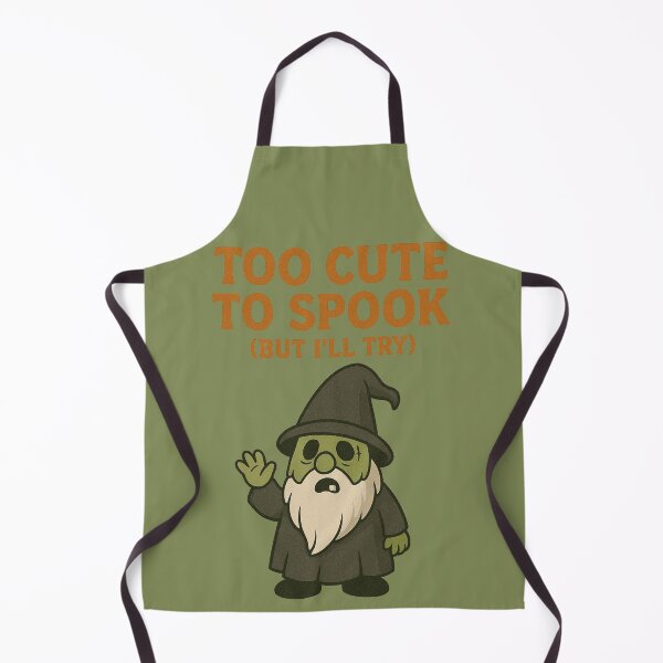 Item preview, Too Cute to Spook Zombie Gonk | Funny Halloween Gnome Costume Design designed and sold by BoxaroundJacks.