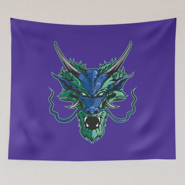 Artikelvorschau, Blauer ungarischer Drache | Design mythischer Fantasy-Kreaturen entworfen und verkauft von MerlinWear.