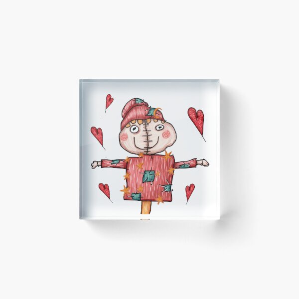 Item preview, Cute scarecrow designed and sold by blueart126.