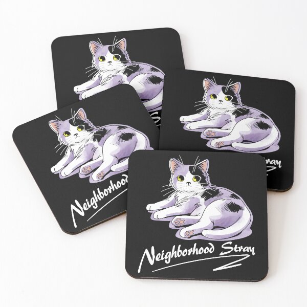 Item preview, Untouchable Charm – The Neighborhood Stray Cat Style_BK designed and sold by AckeeWolf.