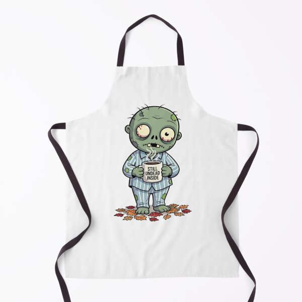 Item preview, Still Undead inside – Cozy Halloween Fall Mornings designed and sold by FelixnRobinus.