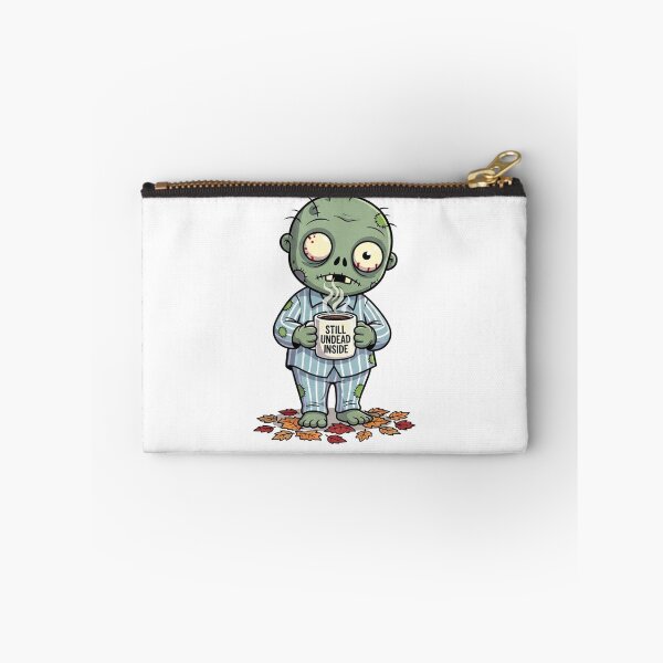 Item preview, Still Undead inside – Cozy Halloween Fall Mornings designed and sold by FelixnRobinus.