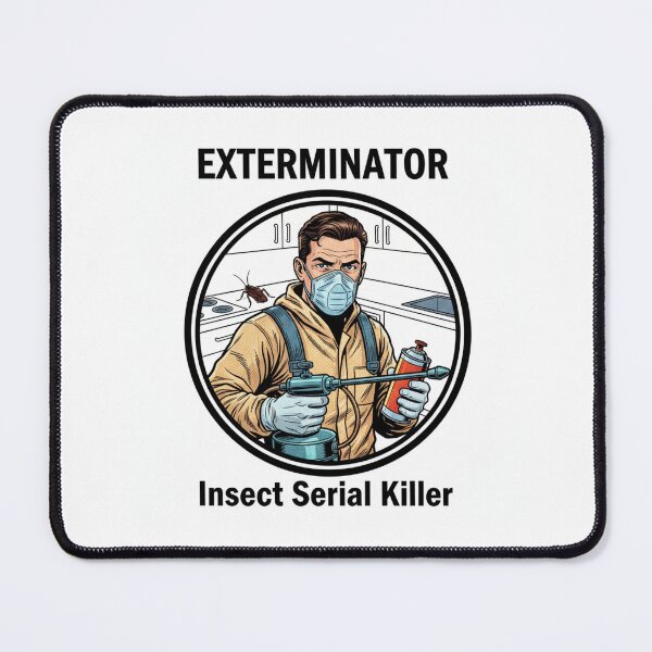 Item preview, Exterminator job occupation thank you appreciation birthday funny meme designed and sold by CheeseBlueprint.