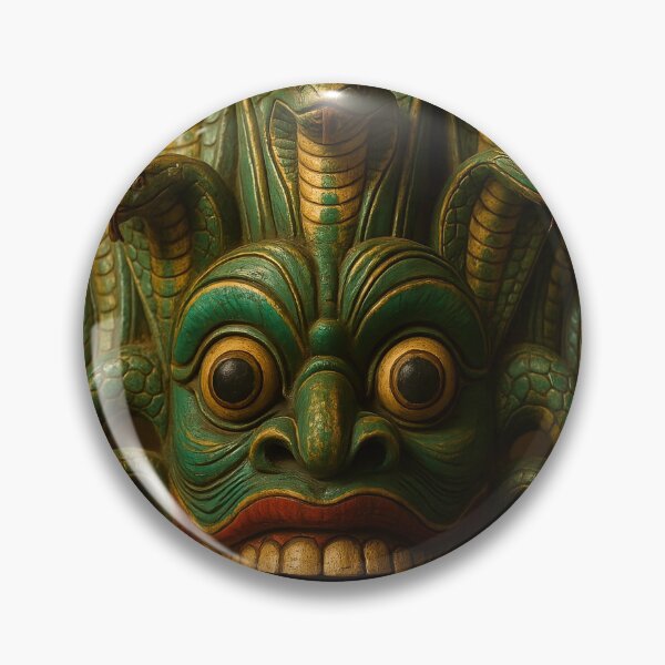 Artikelvorschau, Naga Raksha (Kobra-Maske) Kunst entworfen und verkauft von Ceylon Luxe Collections.