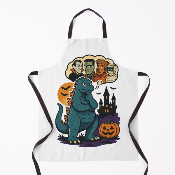 Artikelvorschau, Retro Halloween Monster – Lustige Vintage Gruselkunst entworfen und verkauft von NatureStyle555.