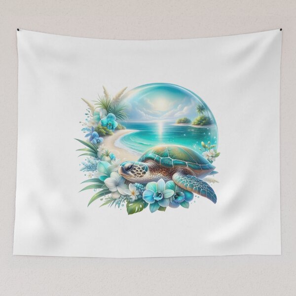 Item preview, Blue Turtle Beach designed and sold by Shipwrecked2020.