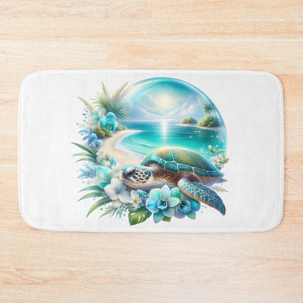 Item preview, Blue Turtle Beach designed and sold by Shipwrecked2020.