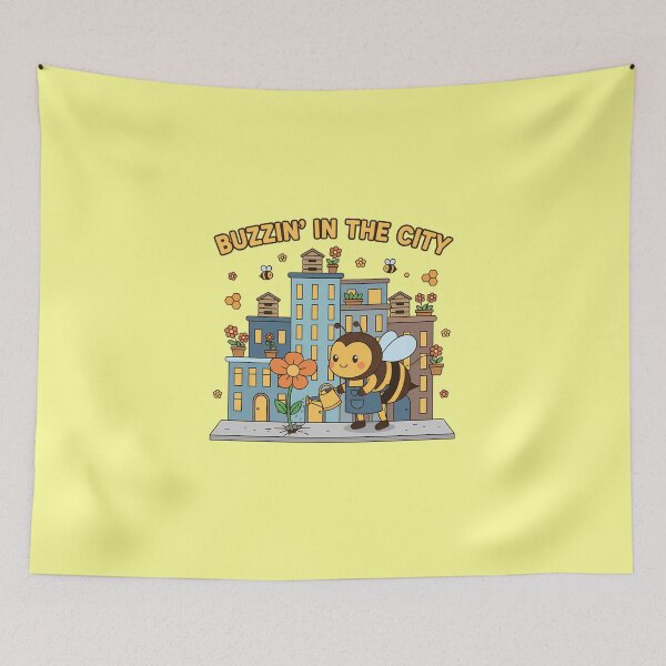 Item preview, Buzzin' in the City designed and sold by musthavewords.
