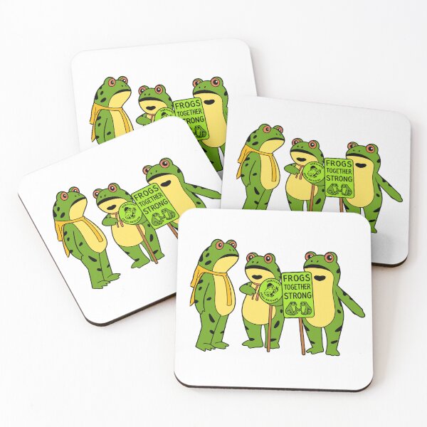 Item preview, Portland Frog Brigade Oregon Frogs Together Strong Protest Ice designed and sold by Teeter-Totter.