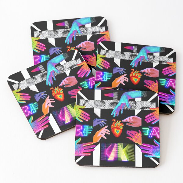 Item preview, Vibrant Interconnected Hands & Heart Art designed and sold by zzz888.