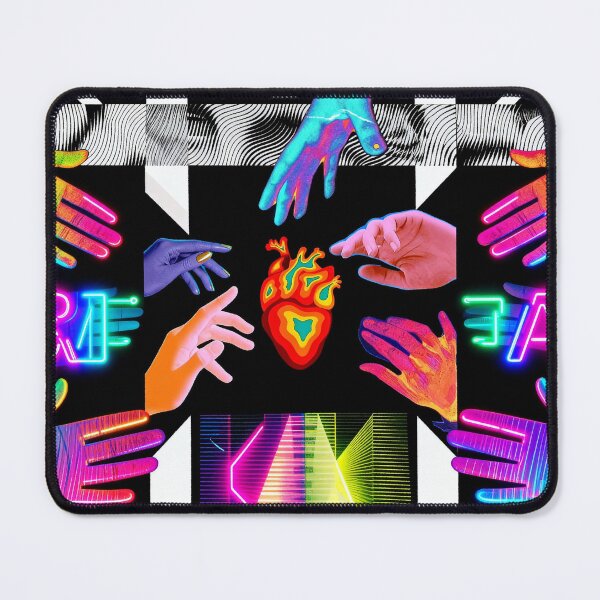 Item preview, Vibrant Interconnected Hands & Heart Art designed and sold by zzz888.