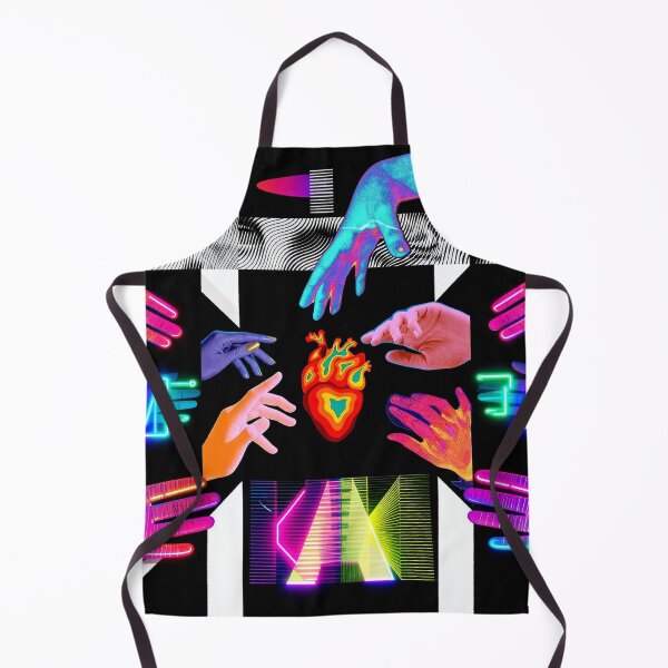 Item preview, Vibrant Interconnected Hands & Heart Art designed and sold by zzz888.