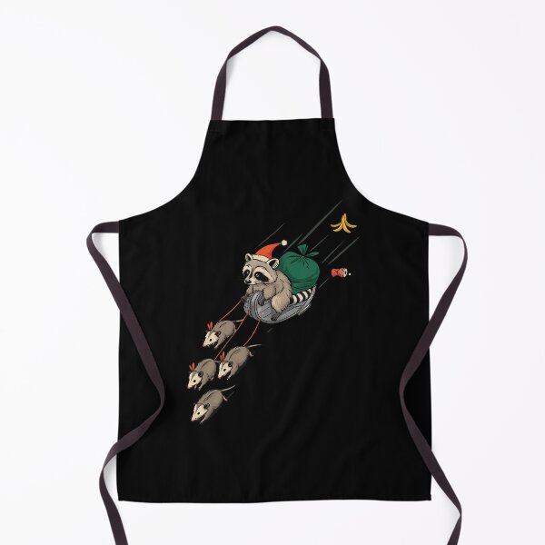 Item preview, Funny Raccoon and Opossums Sledding designed and sold by Fam19.