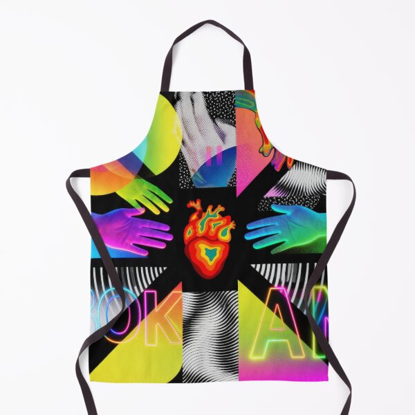 Item preview, Vibrant Abstract Unity: Hands, Heart & BOKAN designed and sold by zzz888.
