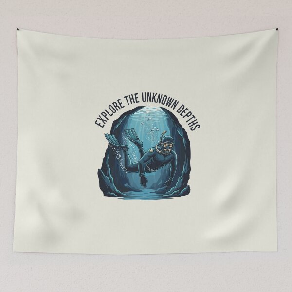 Item preview, Explore the Unknown Depths designed and sold by musthavewords.