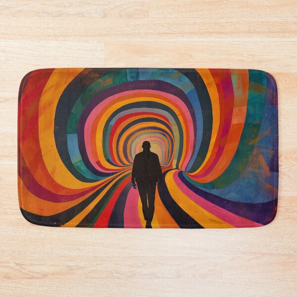 Item preview, Mind Expander Global Explorer - Psychedelic Tunnel Journey Art Design designed and sold by SaadArtCo.