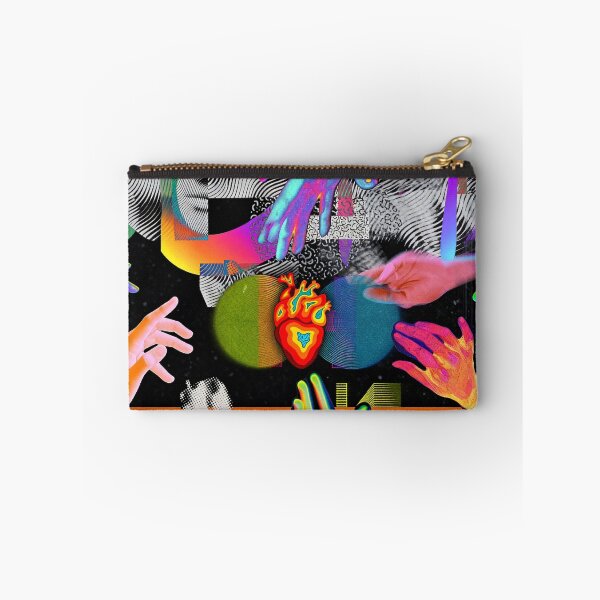 Item preview, Vibrant Interconnectedness: Hands, Heart & Abstract Faces designed and sold by zzz888.