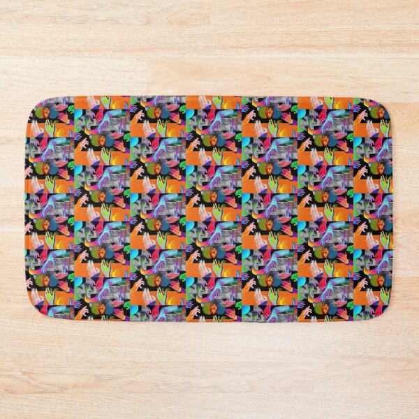 Item preview, Vibrant Interconnectedness: Hands, Heart & Abstract Faces designed and sold by zzz888.