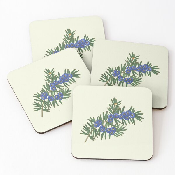 Item preview, Juniper Branch Botanical Print - Evergreen Art designed and sold by Fiurdelin.