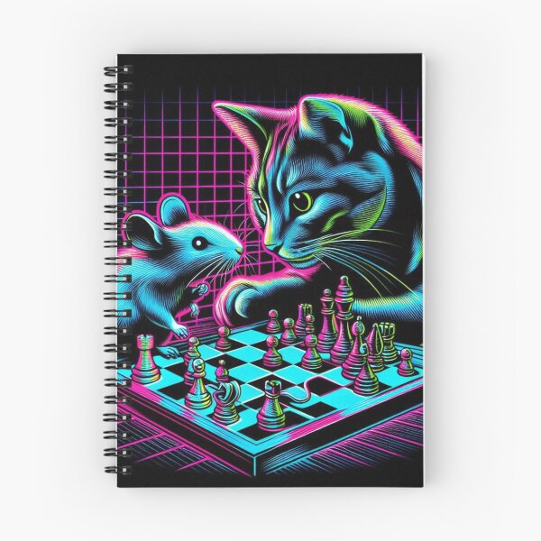 Item preview, cute animals chess playing designed and sold by Dogandesighn.