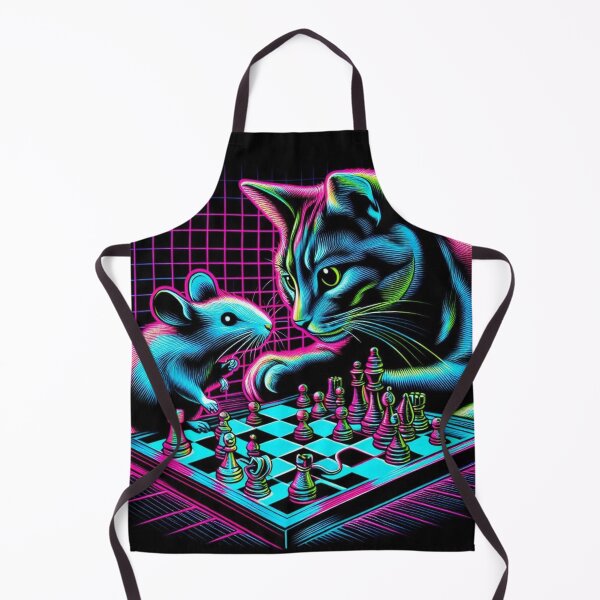 Item preview, cute animals chess playing designed and sold by Dogandesighn.