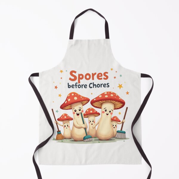 Item preview, Spores Before Chores for Mushroom Foragers designed and sold by rustyroofco.