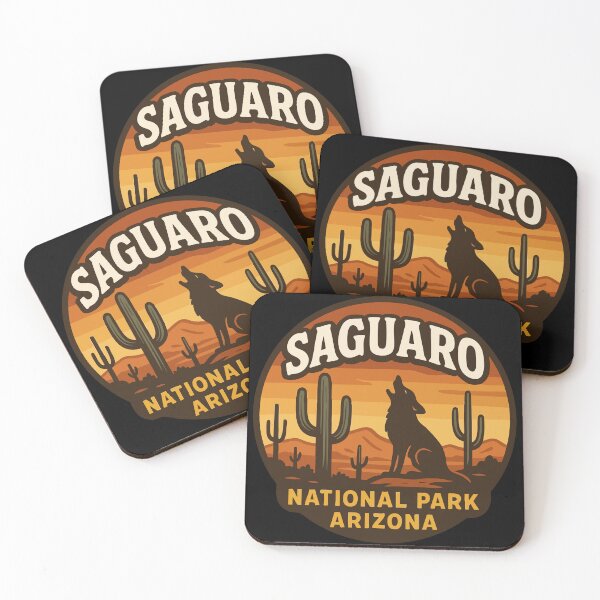 Item preview, Saguaro National Park Retro Travel designed and sold by TomFrontierArt.