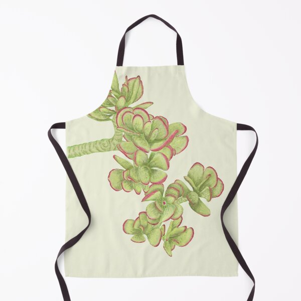 Item preview, Jade Plant Botanical Print - Succulent Art designed and sold by Fiurdelin.