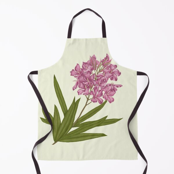 Item preview, Oleander Flower Botanical Art - Mediterranean Shrub Print designed and sold by Fiurdelin.