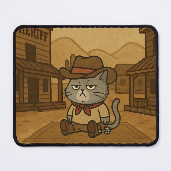 Item preview, The Sheriff of Nope designed and sold by Nope Cats.