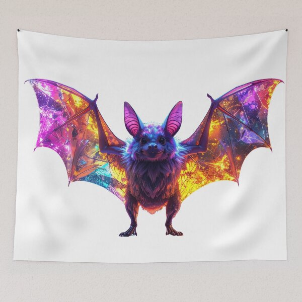 Item preview, Colorful Halloween Bat designed and sold by GloriousArtSKD.