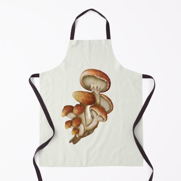 Item preview, Honey Mushroom Botanical Art - Forest Fungi Print designed and sold by Fiurdelin.