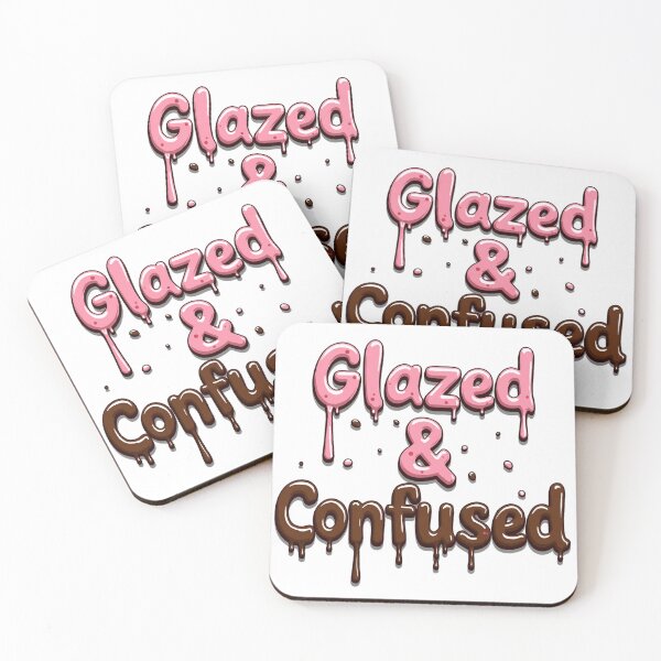 Item preview, Glazed & Confused – Funny Donut Lover Design designed and sold by Mai Tucents Designs.