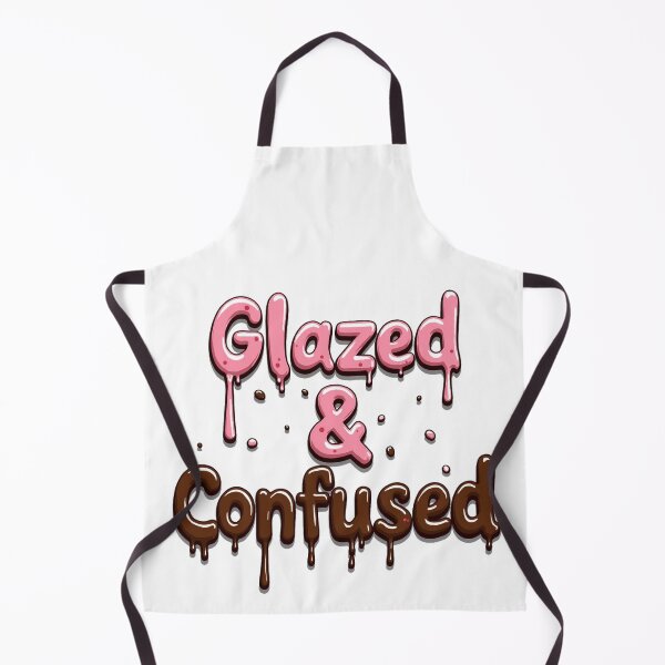Aperçu de l'œuvre Glazed & Confused – Design amusant pour les amateurs de beignets créée et vendue par Mai Tucents Designs.
