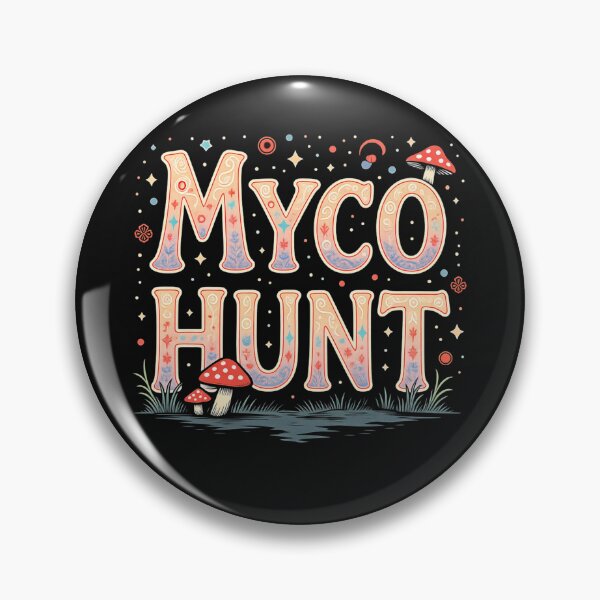 Item preview, Myco Hunt Mushroom Foraging Design designed and sold by rustyroofco.