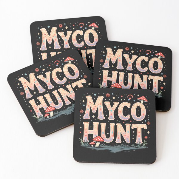 Item preview, Myco Hunt Mushroom Foraging Design designed and sold by rustyroofco.