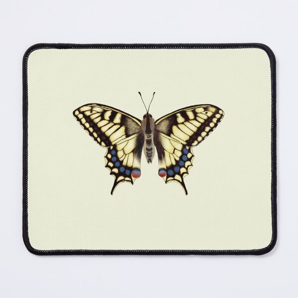 Item preview, Swallowtail Butterfly Print - Machaon Botanical Art designed and sold by Fiurdelin.