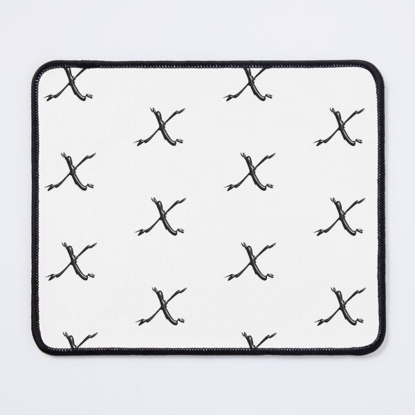 Item preview, Abstract Letter X in Modern Fluid Style designed and sold by uncoXab.
