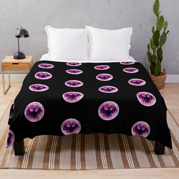 Item preview, Ethereal Gothic Moon – Dark Fantasy Violet-Magenta Spectral Art designed and sold by PixelVibe782.