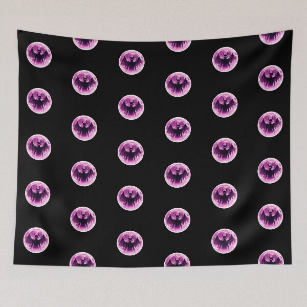 Item preview, Ethereal Gothic Moon – Dark Fantasy Violet-Magenta Spectral Art designed and sold by PixelVibe782.