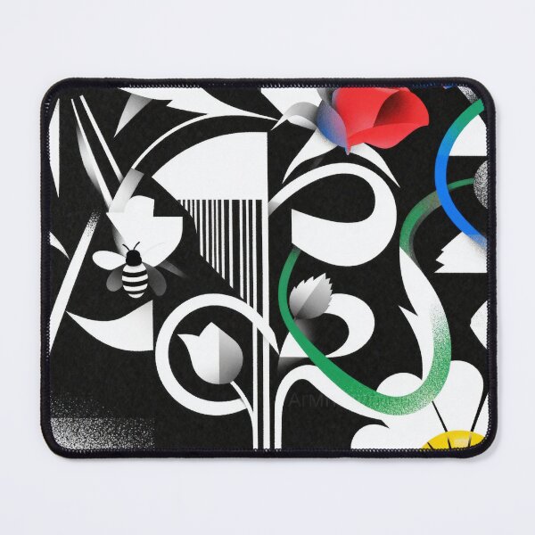 Item preview, Abstract Floral & Geometric Dreamscape designed and sold by zzz888.