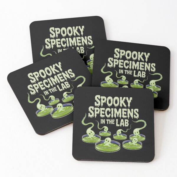 Item preview, Spooky Spicemens in the Lab, funny biology and Halloween designed and sold by NoetherSym.